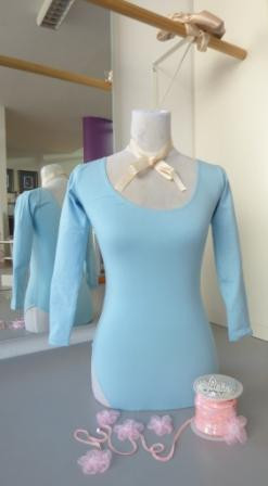 Hellblau Größe: M - Baumwolle